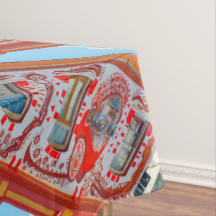 Cape Town Cityscape Street South Africa Tablecloth