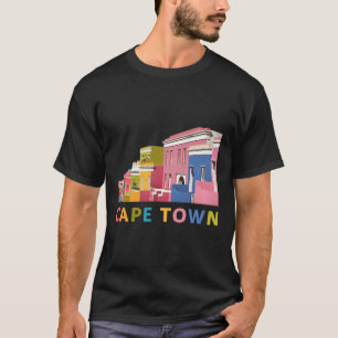 Cape Town Hoodie Bo-Kaap Street Scene T-Shirt
