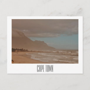 Cape Town Ocean Waves Beach Camps Bay Postcard