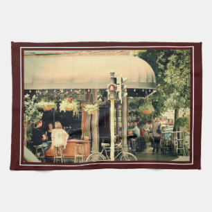 Cape Town Restaurants Cityscape South Africa Tea Towel