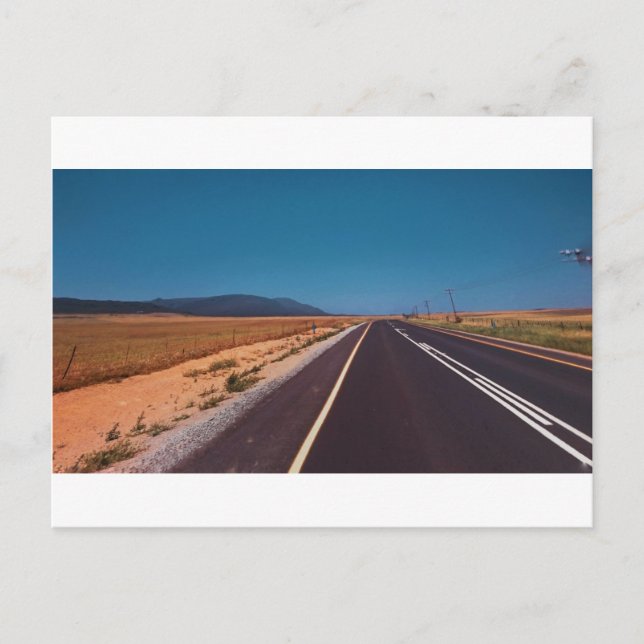 Cape Town Road Landscape Postcard (Front)