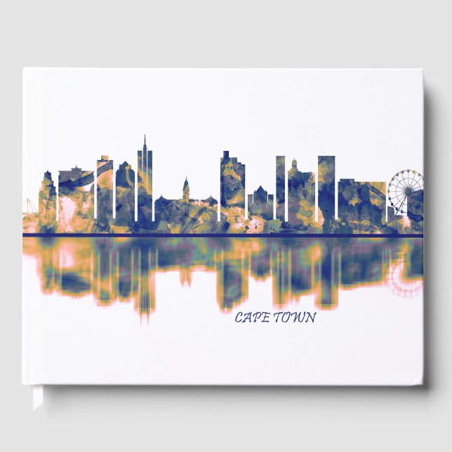 Cape Town Skyline Guest Book (Front)