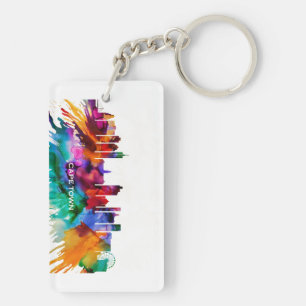 Cape Town Skyline Key Ring