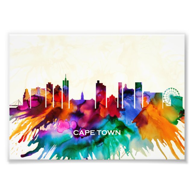 Cape Town Skyline Photo Print (Front)