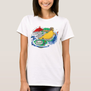 Cape Town Soccer Table Mountain South Africa T-Shirt