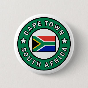 Cape Town South Africa 6 Cm Round Badge