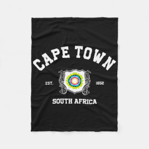 Cape Town South Africa City Photography Vacation S Fleece Blanket