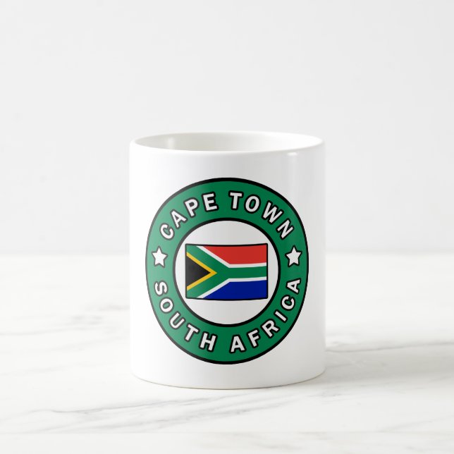 Cape Town South Africa Coffee Mug (Center)