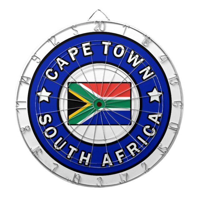 Cape Town South Africa Dartboard (Front)