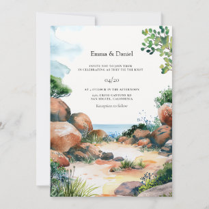 Cape Town South Africa Destination Wedding Invitation