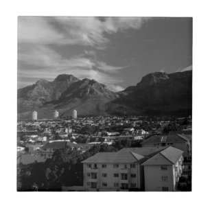 Cape Town South Africa Devil's Peak View Ceramic Tile