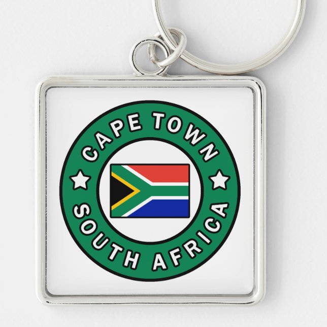 Cape Town South Africa Key Ring (Front)