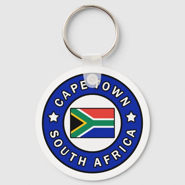 Cape Town South Africa Key Ring (Front)