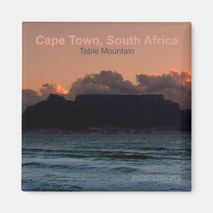 Cape Town South Africa Photo Souvenir Magnets