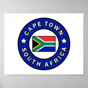 Cape Town South Africa Poster
