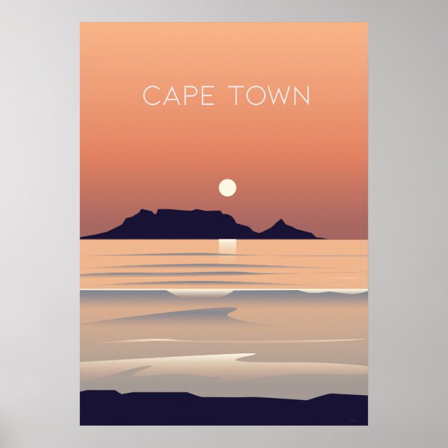 Cape town south africa  poster (Front)