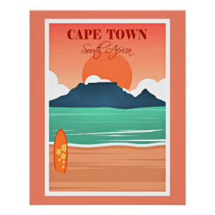 Cape Town South Africa, Poster