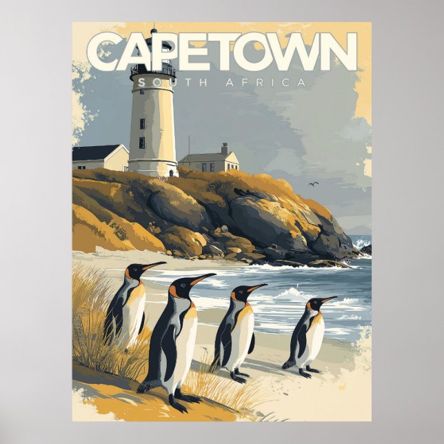 Cape Town, South Africa Poster (Front)