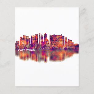 Cape Town South Africa Skyline Flyer