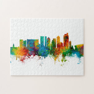 Cape Town South Africa Skyline Jigsaw Puzzle
