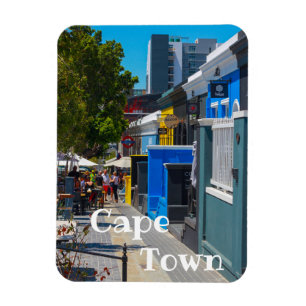 Cape Town South Africa Street View Cityscape Magnet