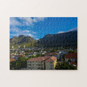 Cape Town South Africa Table Mountain Landscape Jigsaw Puzzle