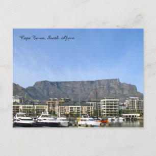 Cape Town, South Africa (Table Mountain) Postcard