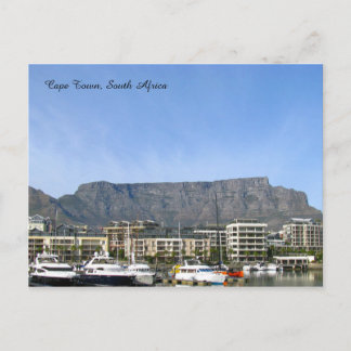 Cape Town, South Africa (Table Mountain) Postcard