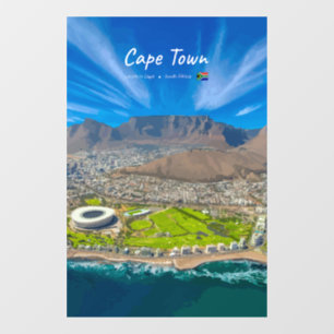 Cape Town, South Africa - Table Mountain View