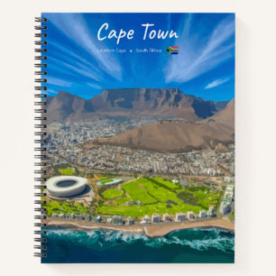 Cape Town, South Africa - Table Mountain View Spr Notebook