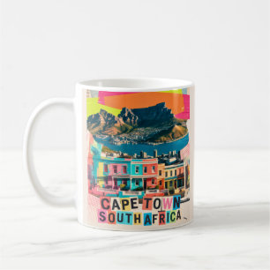 Cape Town South Africa Travel Bo-Kaap Landscape Coffee Mug