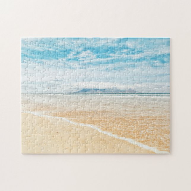 Cape Town Table Mountain Beach Ocean ZA Jigsaw Puzzle (Horizontal)