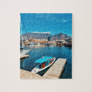 Cape Town Table Mountain Harbour South Africa Jigsaw Puzzle
