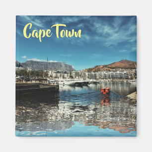 Cape Town Table Mountain Harbour View Magnet