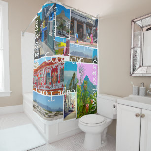 Cape Town Table Mountain Lion's Head South Africa Shower Curtain