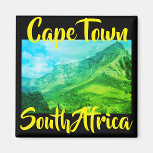 Cape Town Table Mountain Nature View Magnet