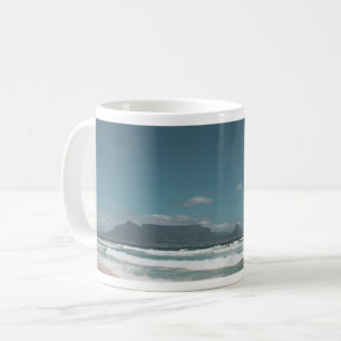 Cape Town Table Mountain Ocean Coffee Mug