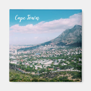 Cape Town Table Mountain Peak Landscape Magnet