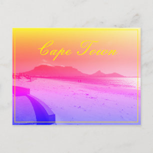 Cape Town Table Mountain Postcard Card