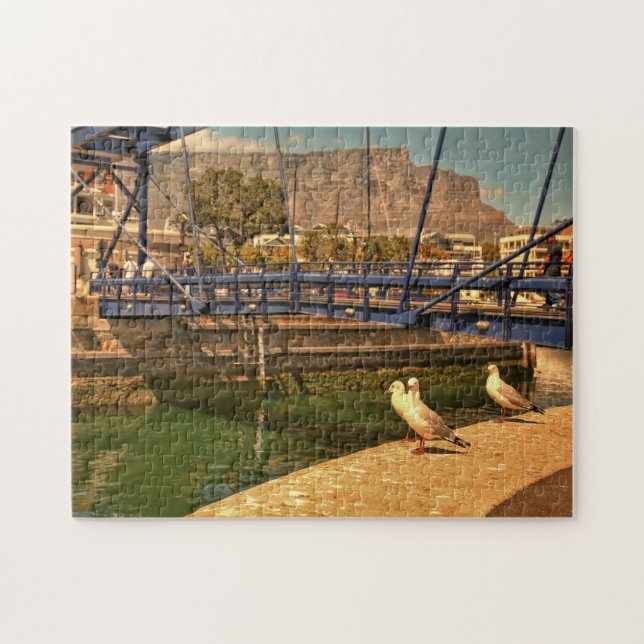 Cape Town Table Mountain V&A Waterfront Jigsaw Puzzle (Horizontal)