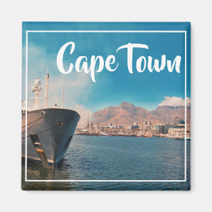 Cape Town Table Mountain Waterfront Harbour Magnet