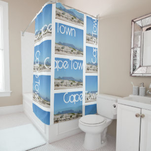 Cape Town Table Mountain ZA South Africa Shower Curtain