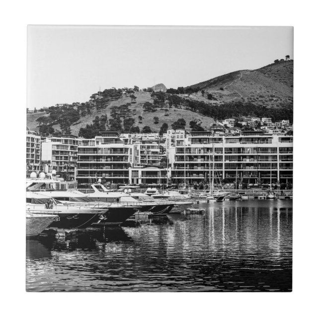 Cape Town Waterfront South Africa SA Architecture Ceramic Tile (Front)