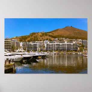Cape Town Waterfront South Africa SA Architecture Poster