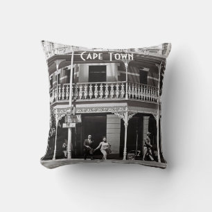 Cape Town ZA South Africa Long Street Cushion