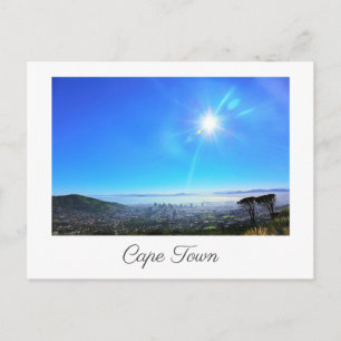 Cape Town ZA South Africa Ocean Cityscape Postcard