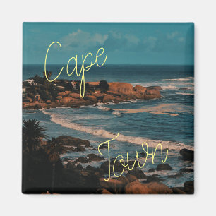Cape Town ZA South Africa Ocean Panorama Magnet
