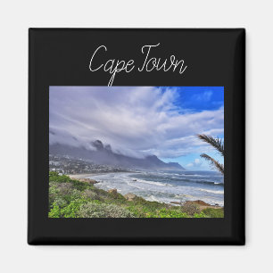 Cape Town ZA South Africa Ocean Panorama Magnet
