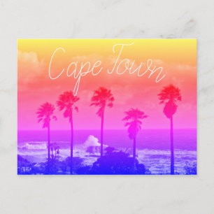 Cape Town ZA South Africa Ocean Panorama Postcard