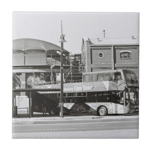 Cape Town ZA South Africa Waterfront Bus Ceramic Tile